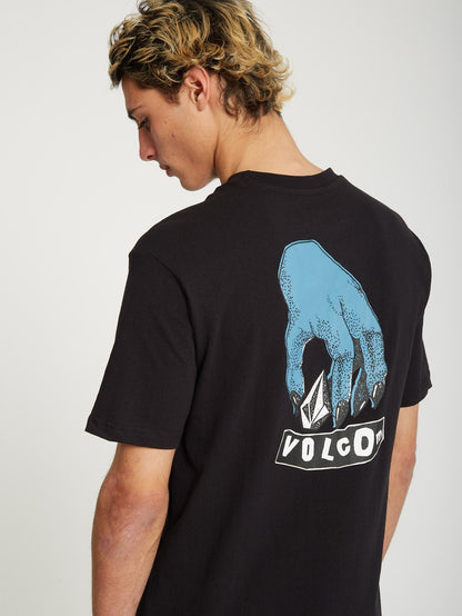 Stone Grab T-shirt - BLACK