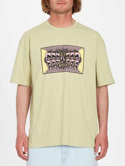 Mind Invasion T-shirt - LENTIL GREEN
