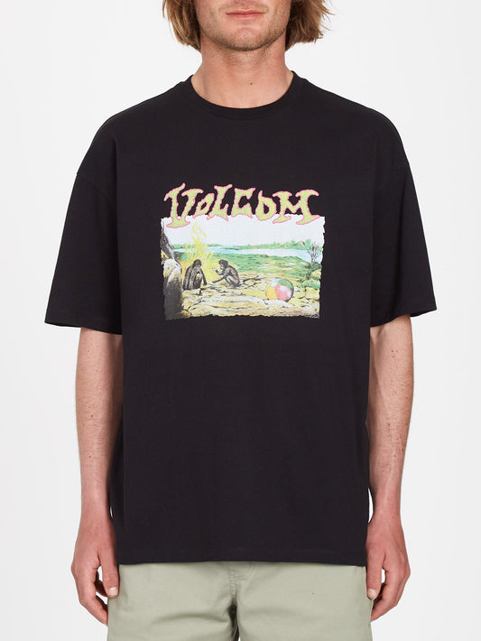 Crossworld T-shirt - BLACK