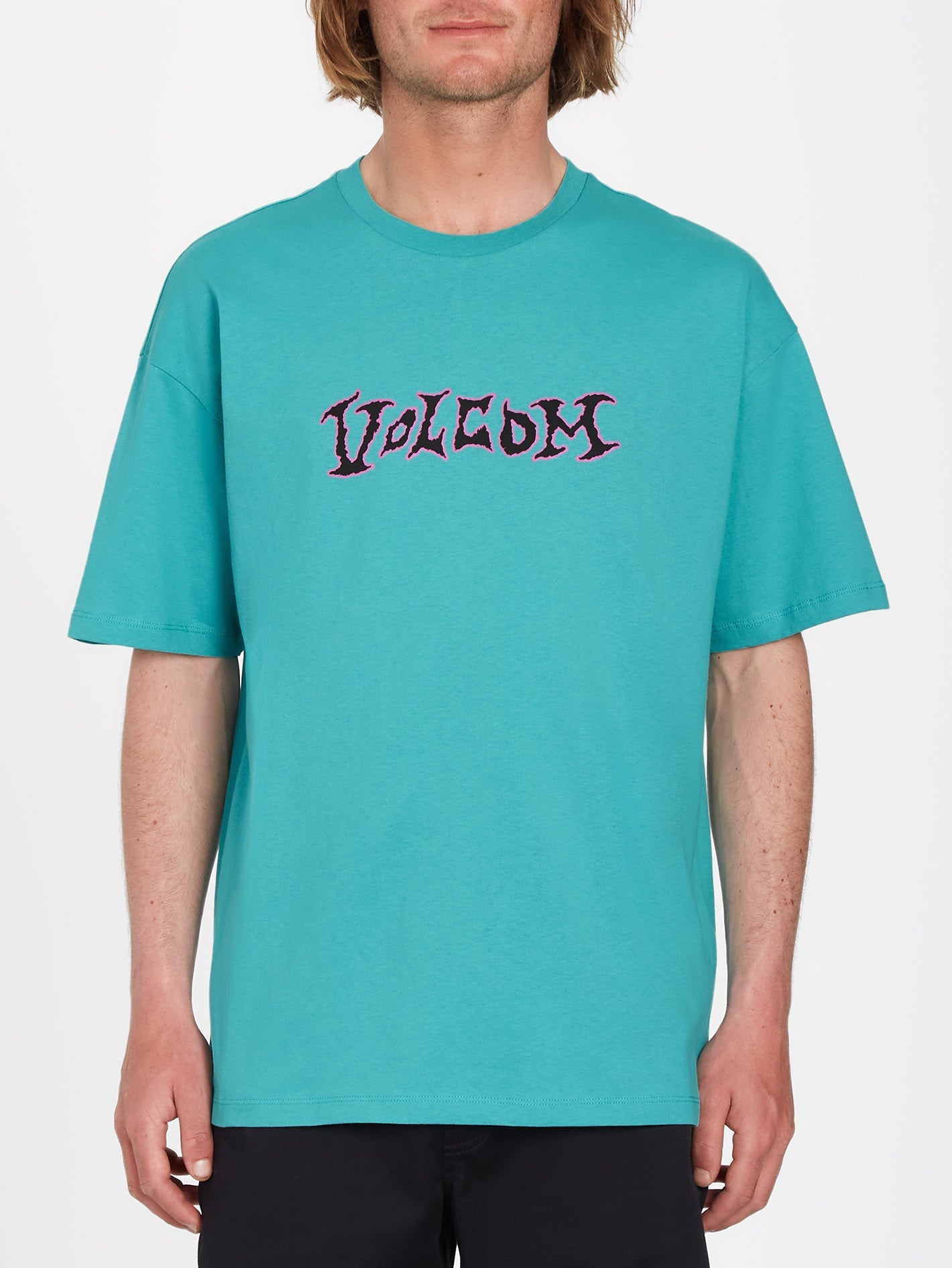 Crossworld T-shirt - TEMPLE TEAL