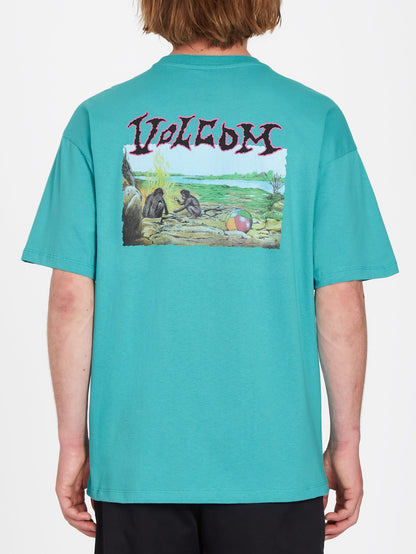 Crossworld T-shirt - TEMPLE TEAL