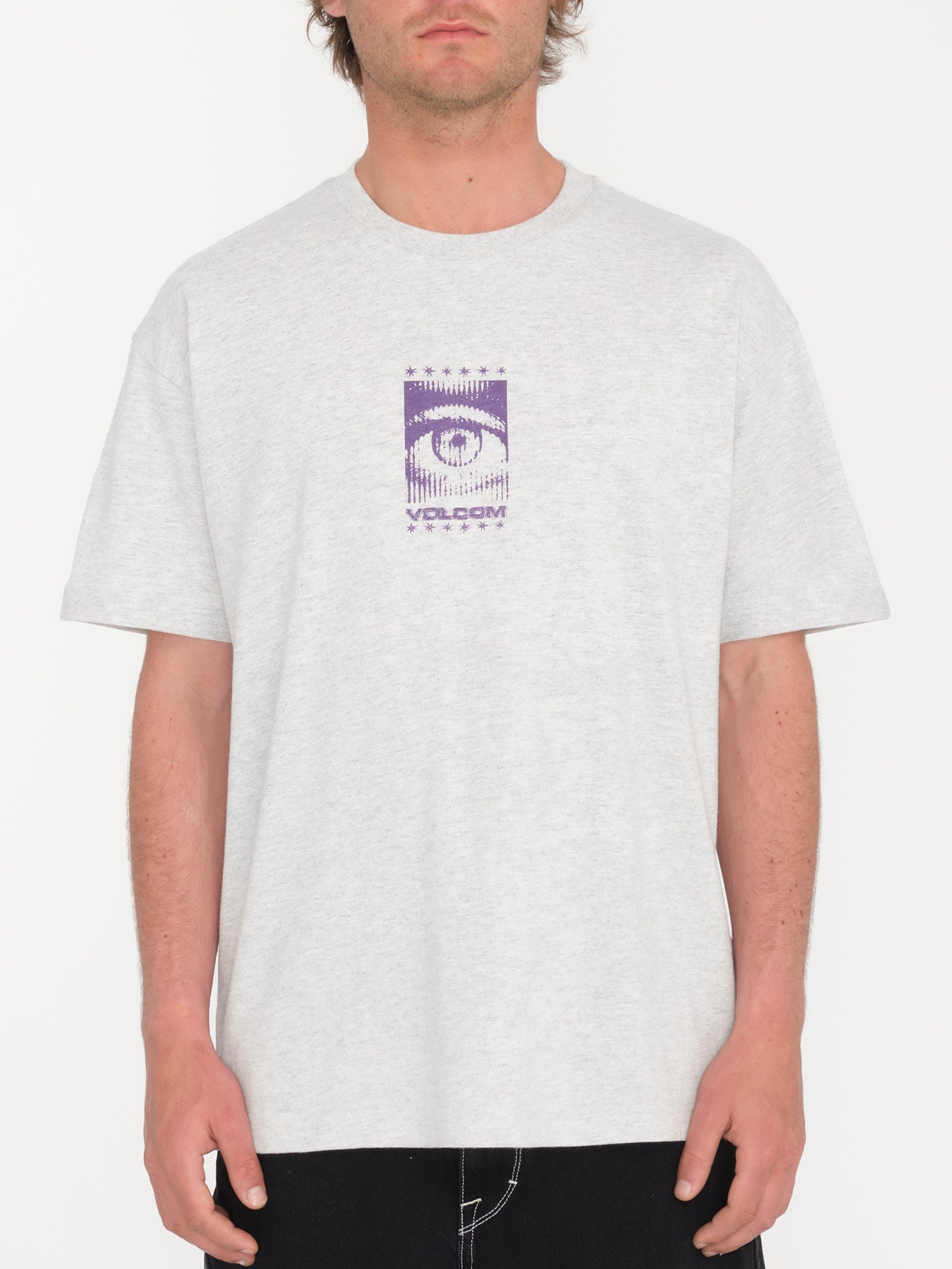 Primed T-Shirt - BONE HEATHER