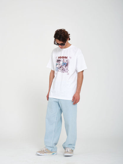 Street Keutchi T-Shirt - WHITE