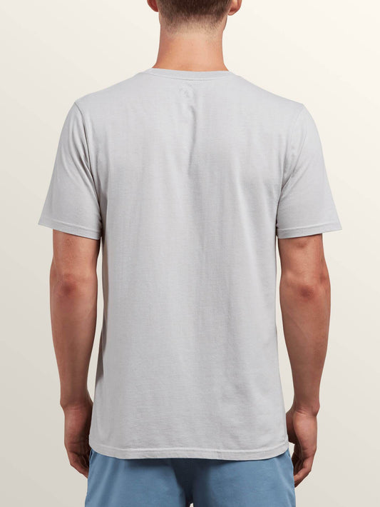 Smoke Grid Short Sleeve Tee - Off White