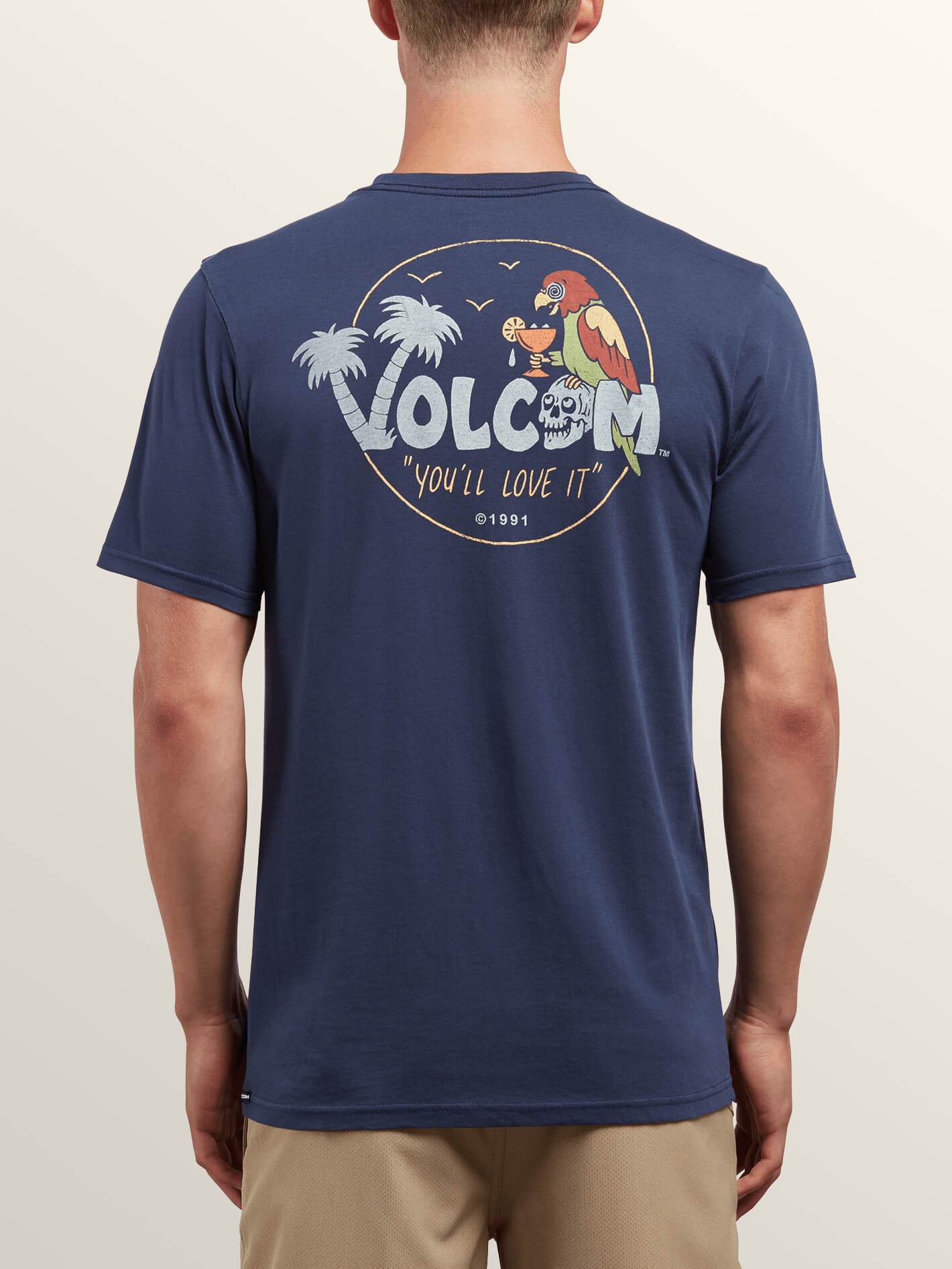 El Loro Loco Short Sleeve Tee - Navy