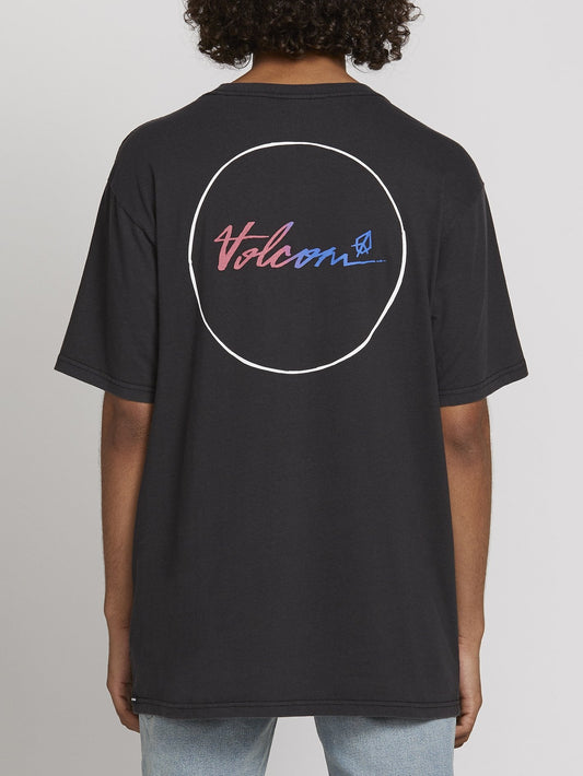Shaky Circle T-shirt - Black