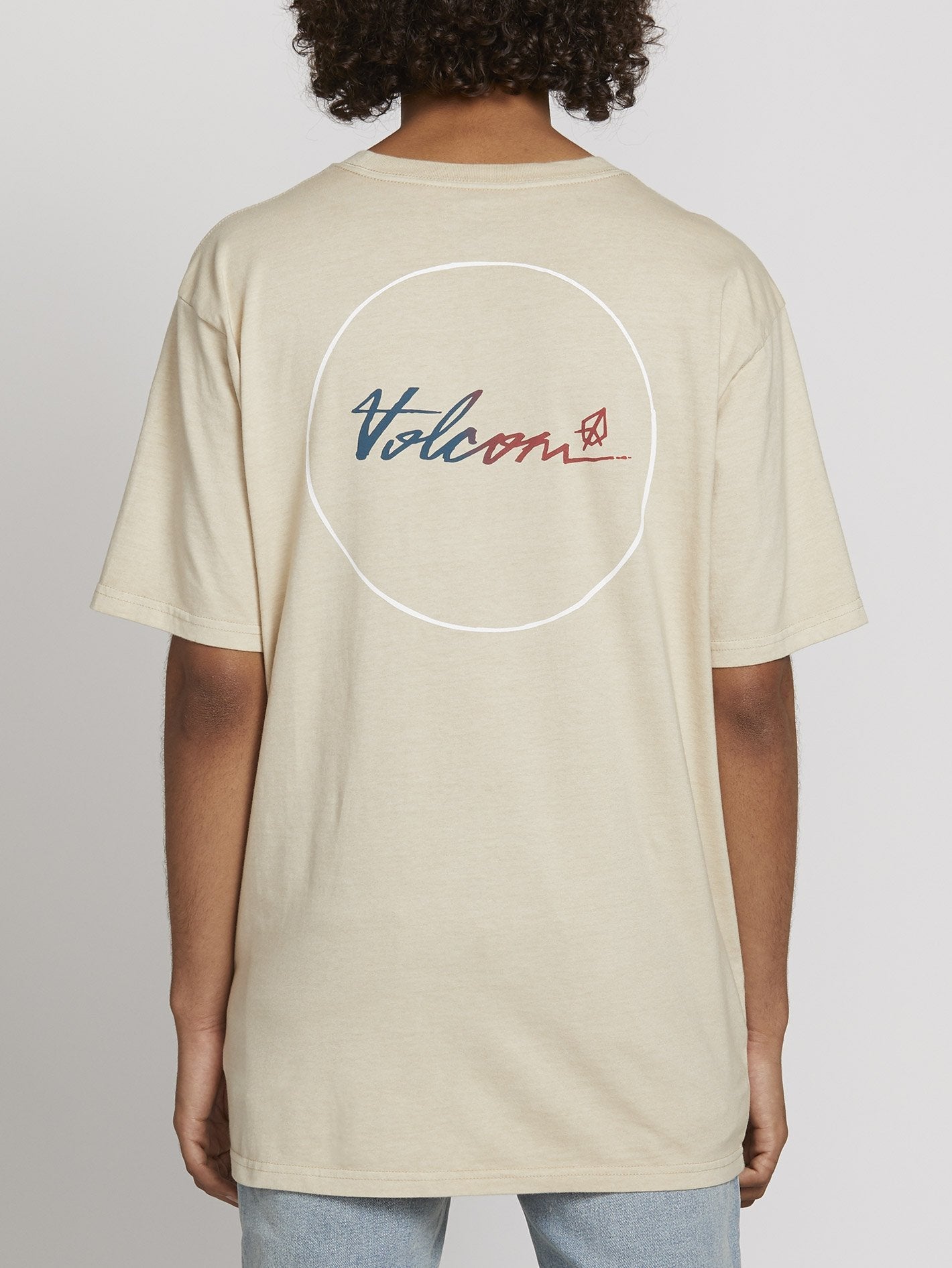 Shaky Circle T-shirt - White Flash