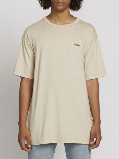 Shaky Circle T-shirt - White Flash