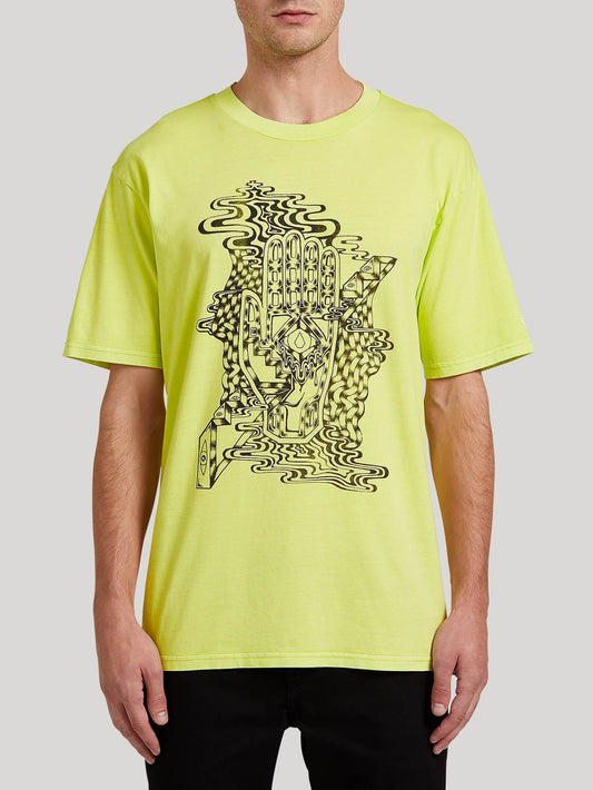Clairvoyant T-shirt - HILIGHTER GREEN
