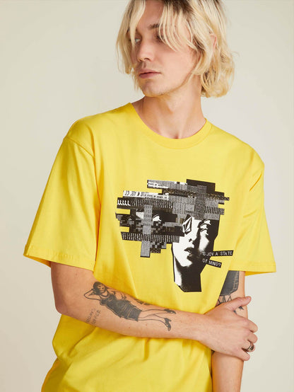 Noa Noise Head T-shirt - Cyber Yellow