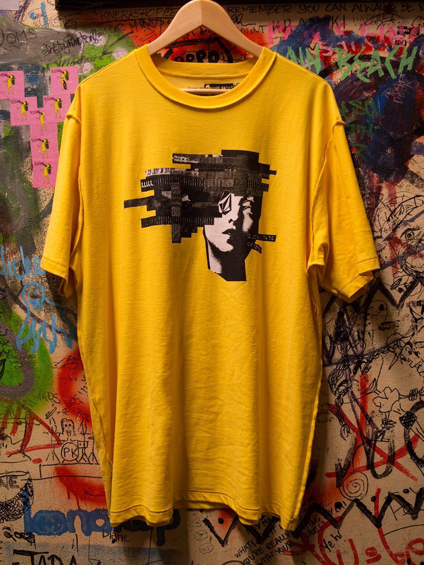 Noa Noise Head T-shirt - Cyber Yellow