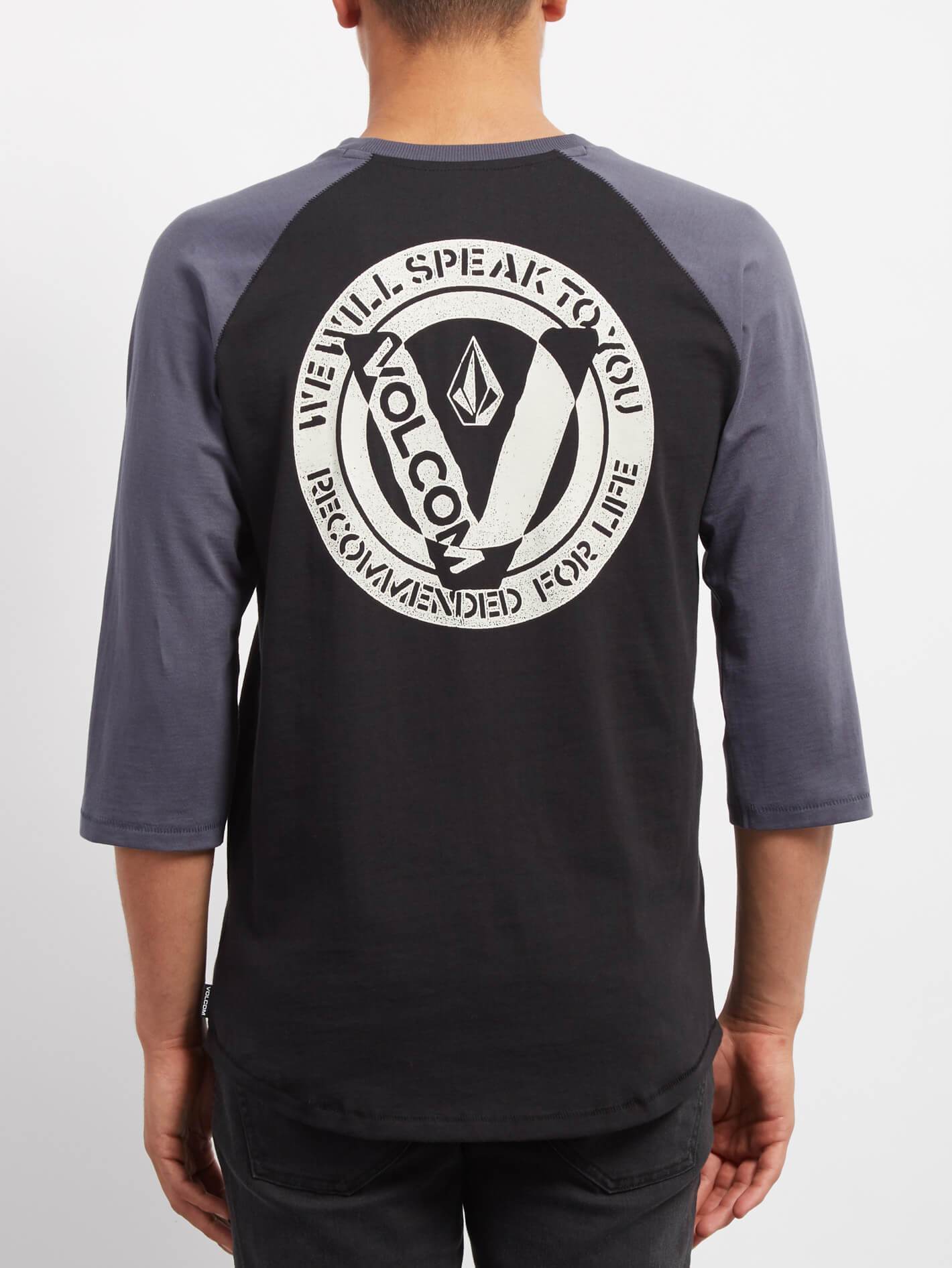 Cutout 3/4 T-shirt - Midnight Blue