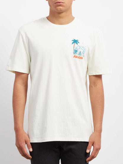 Cryptic Isle  T-shirt - Dirty White