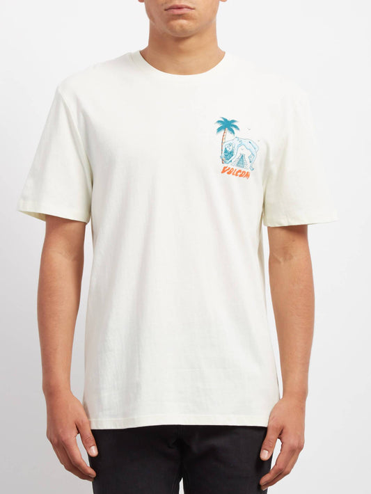 Cryptic Isle  T-shirt - Dirty White