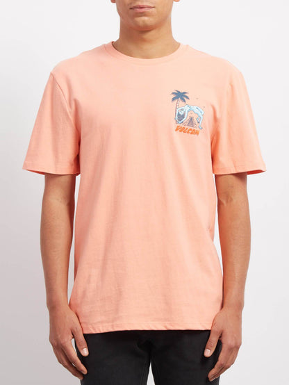 Cryptic Isle  T-shirt - Orange Glow