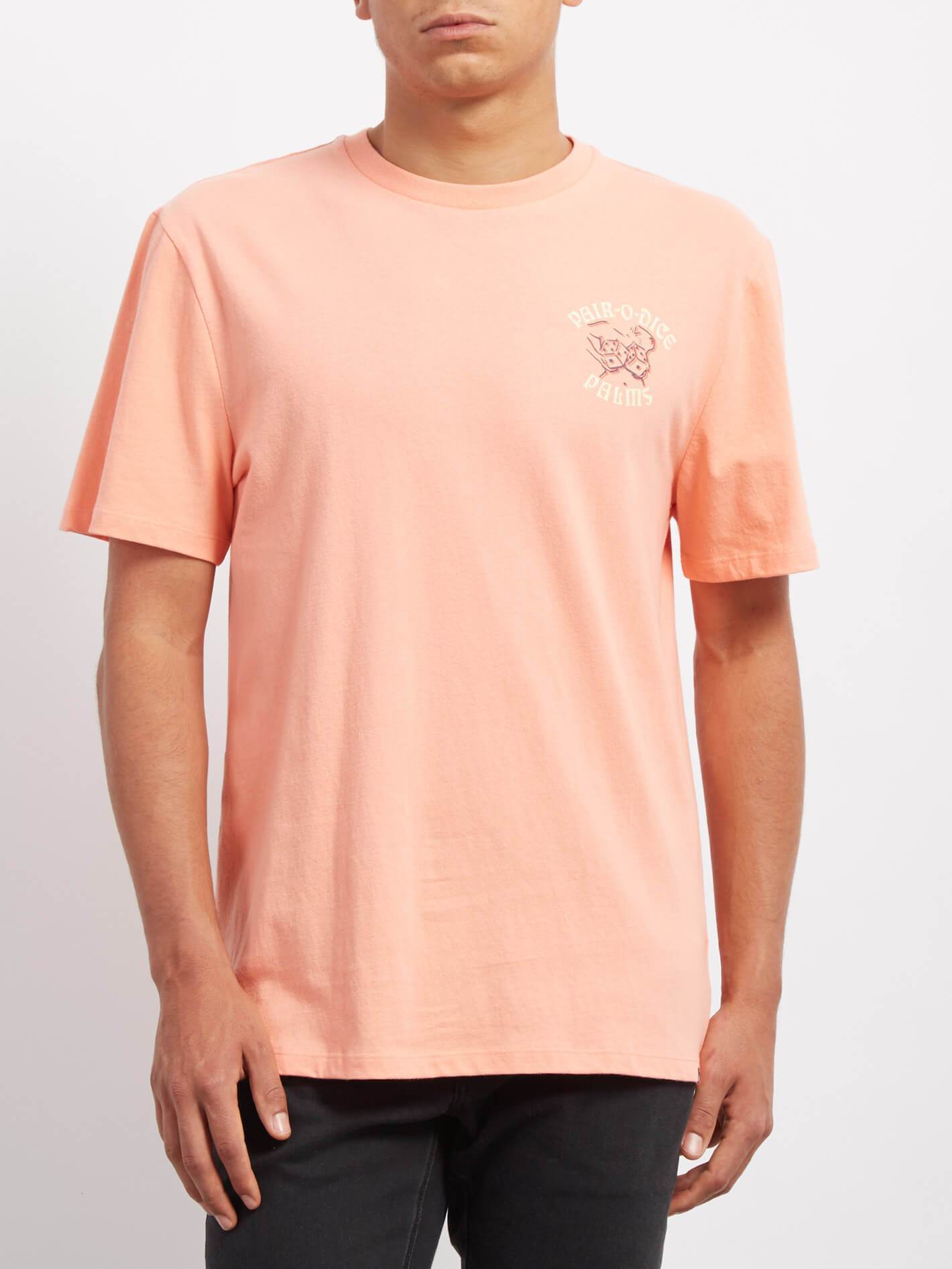 Pair Of Dice  T-shirt - Orange Glow