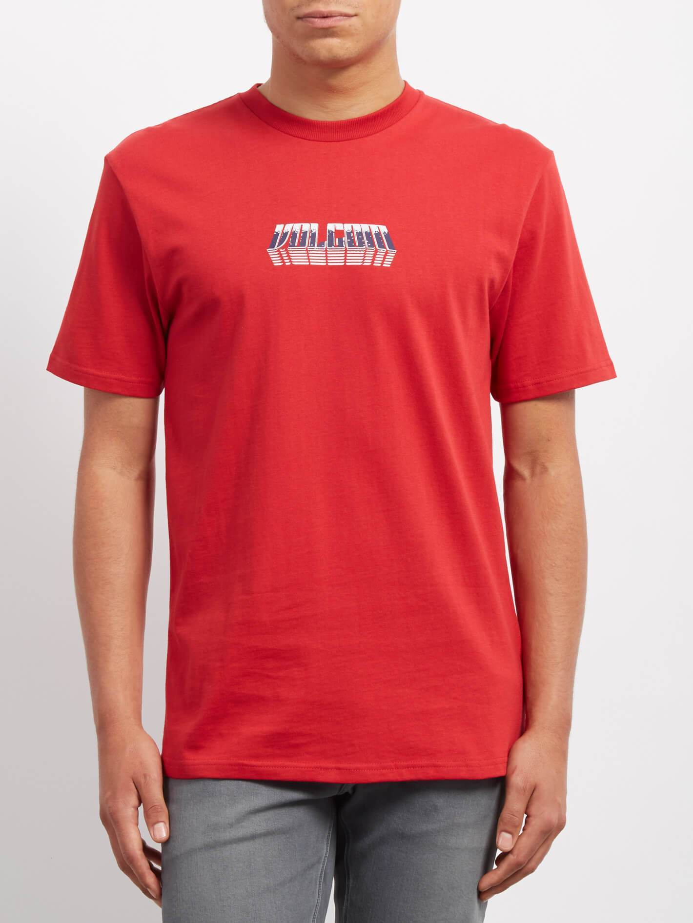 Black Hole  T-shirt - Engine Red