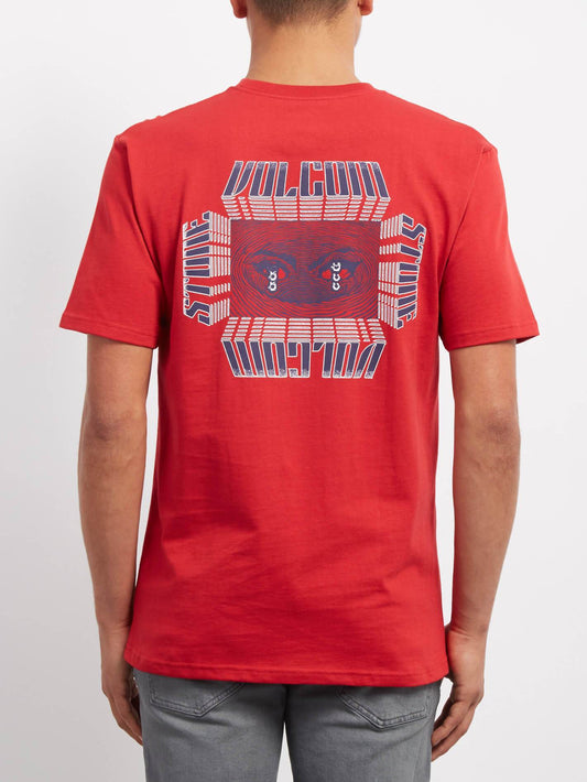 Black Hole  T-shirt - Engine Red