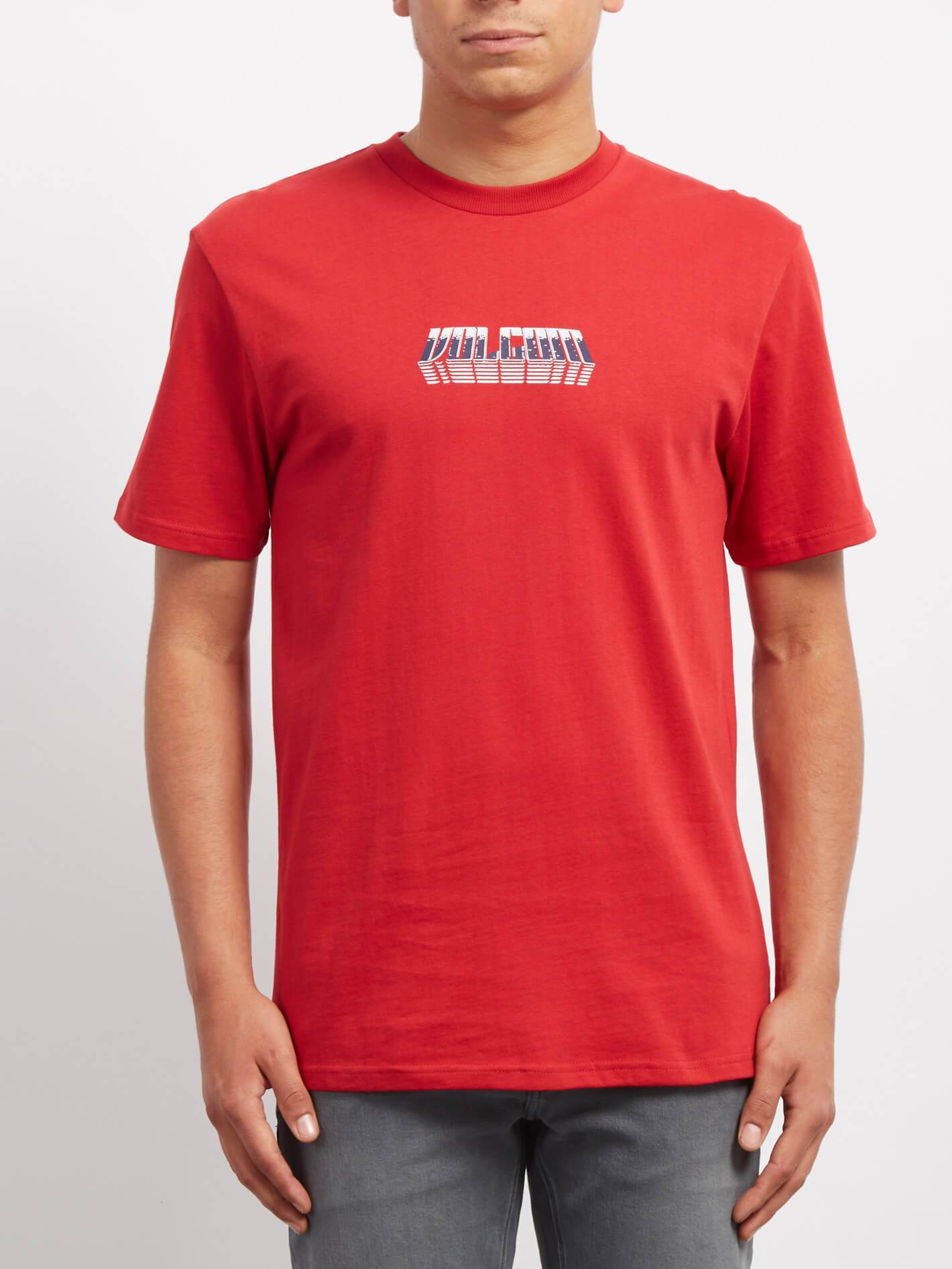 Black Hole  T-shirt - Engine Red