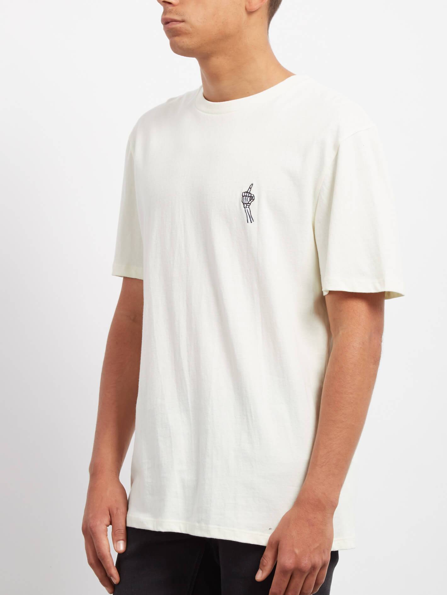Finger  T-shirt - Dirty White