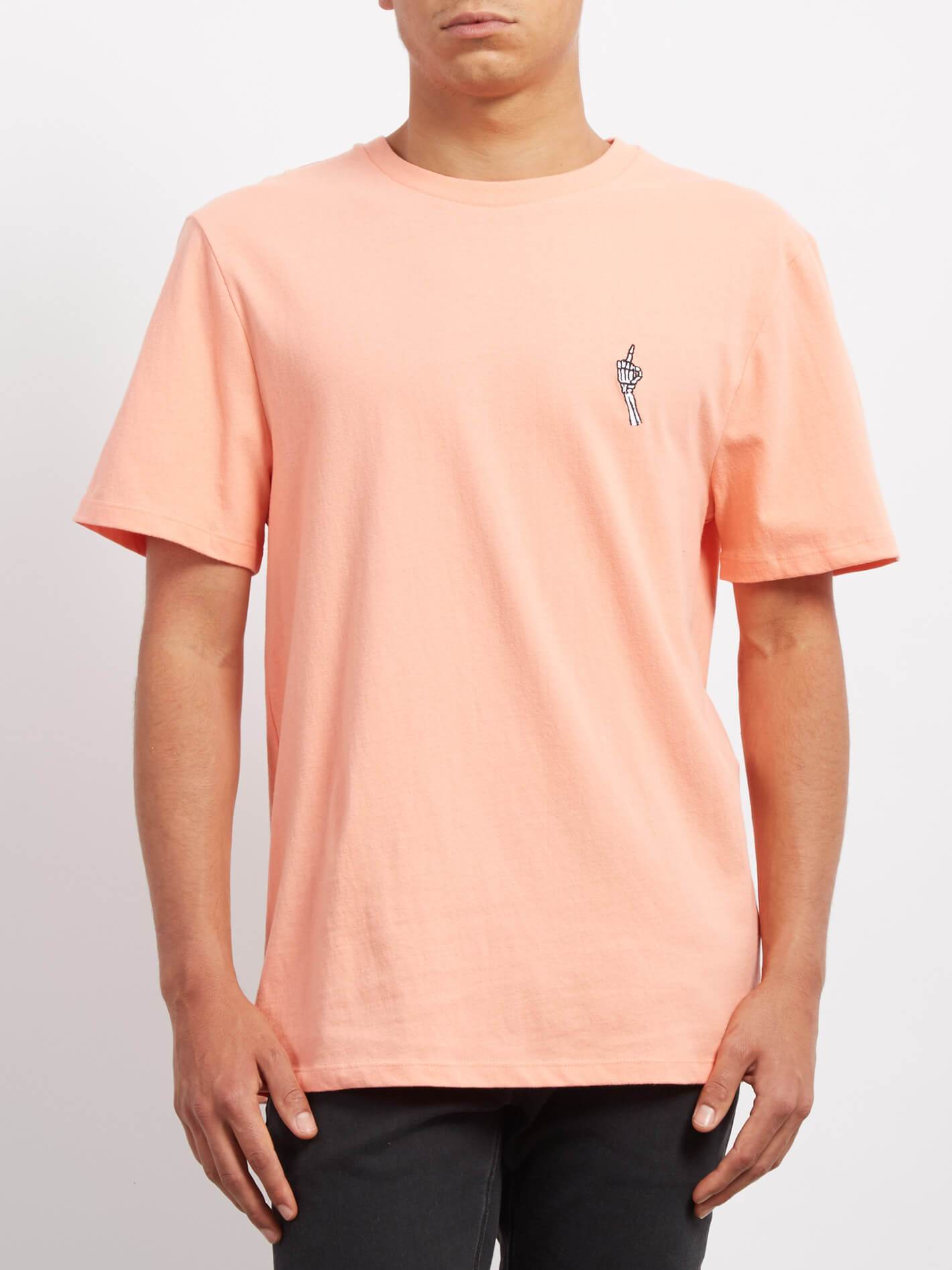 Finger  T-shirt - Orange Glow