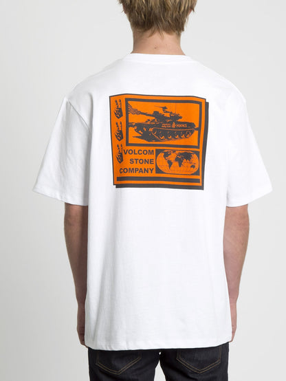 Peace Grid T-shirt - White