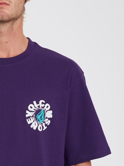 Nausea T-shirt - VIOLET INDIGO
