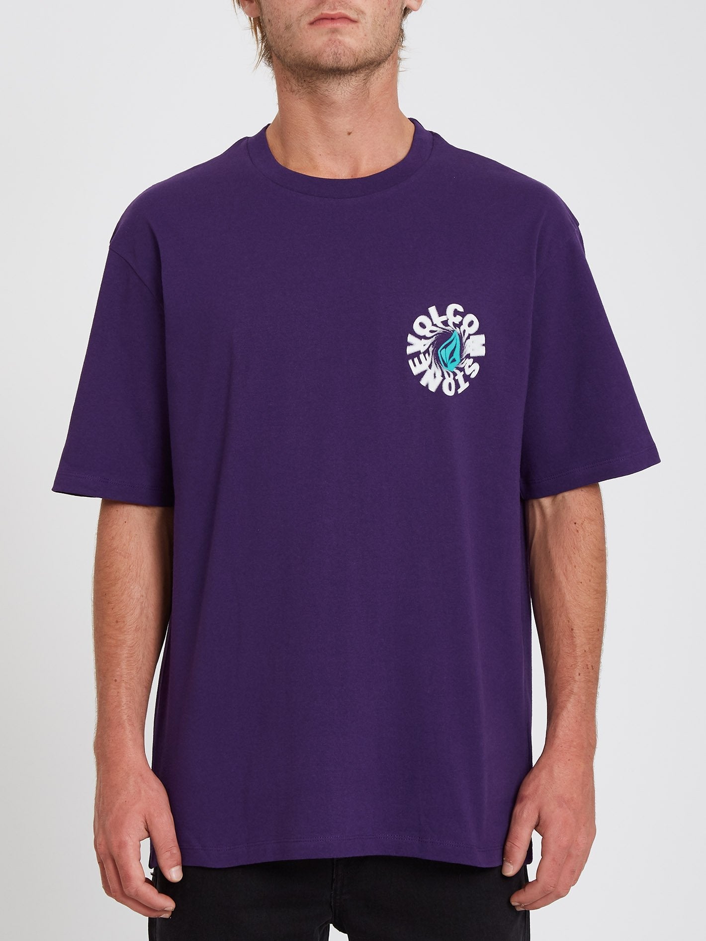 Nausea T-shirt - VIOLET INDIGO
