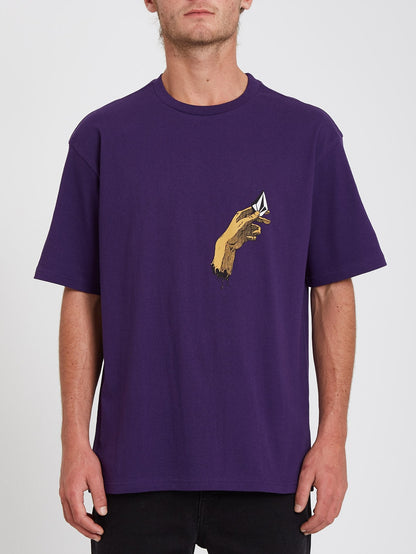 Hand Down T-shirt - VIOLET INDIGO