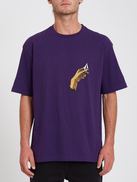Hand Down T-shirt - VIOLET INDIGO