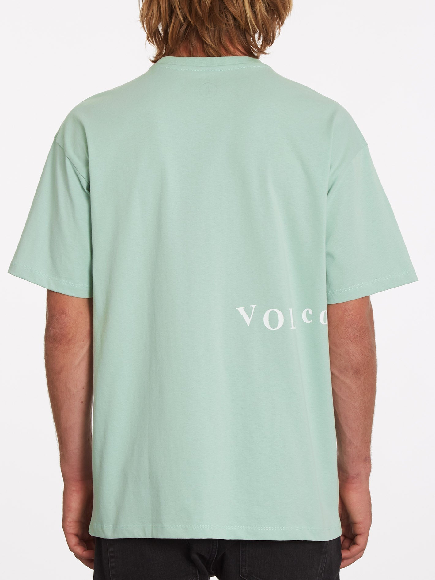 Scratched Stone T-shirt - LICHEN GREEN