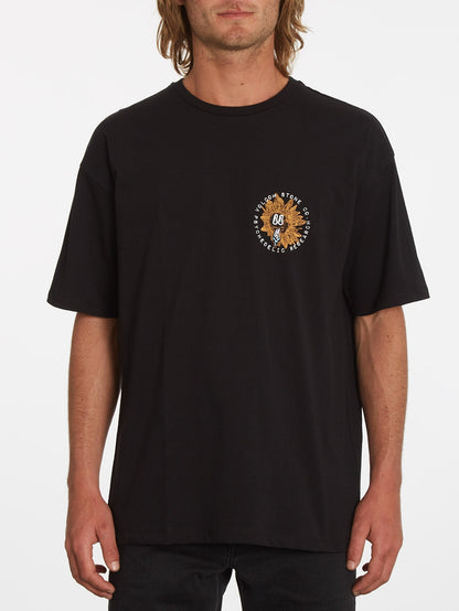 Acid Sun T-shirt - BLACK