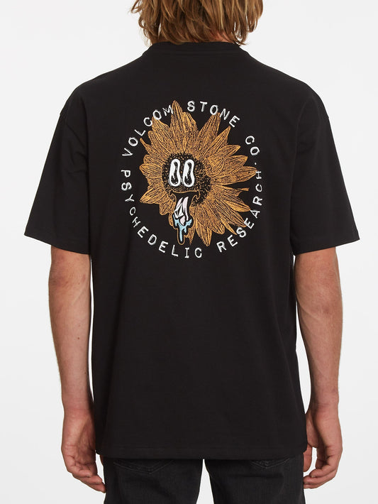 Acid Sun T-shirt - BLACK