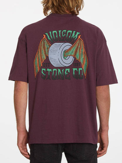 Hell Wheel T-shirt - MULBERRY