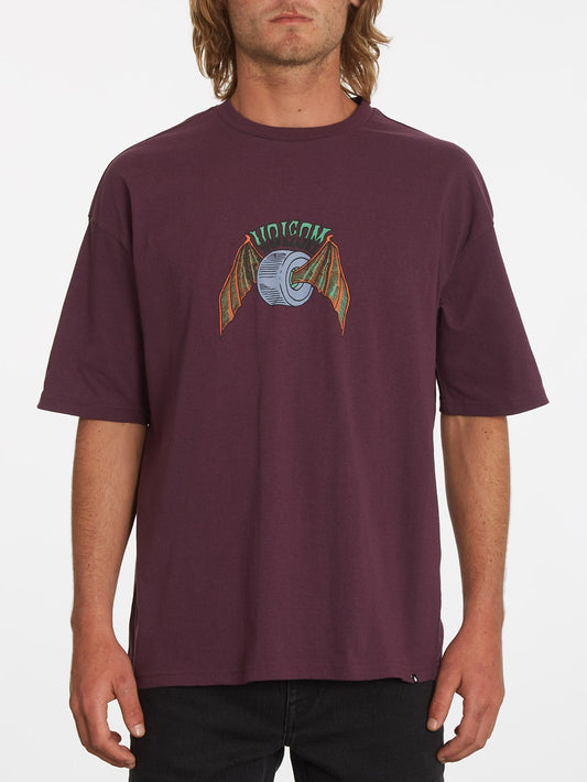 Hell Wheel T-shirt - MULBERRY
