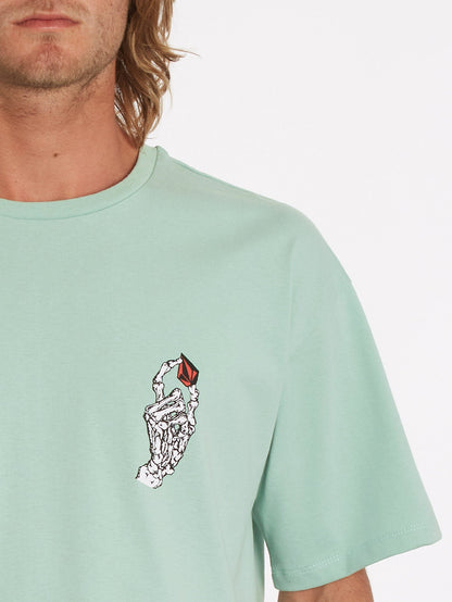Stokstone T-shirt - LICHEN GREEN