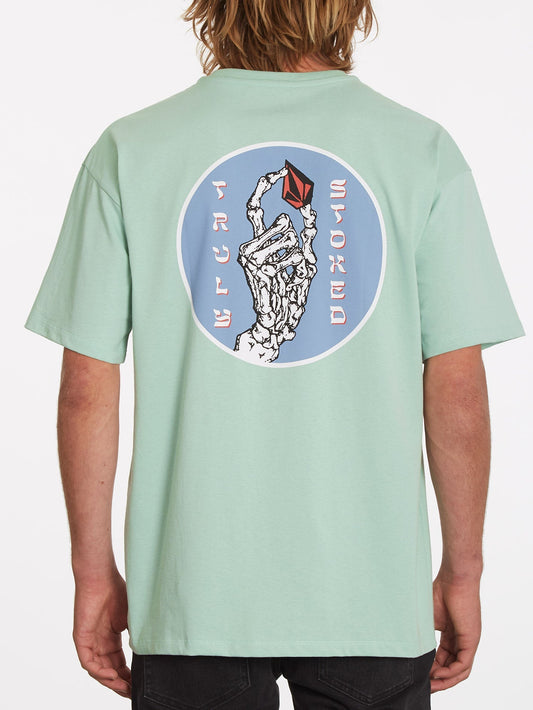 Stokstone T-shirt - LICHEN GREEN