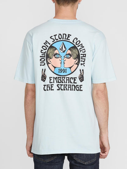 Mirror Mind Short Sleeve Tee - Pale Blue