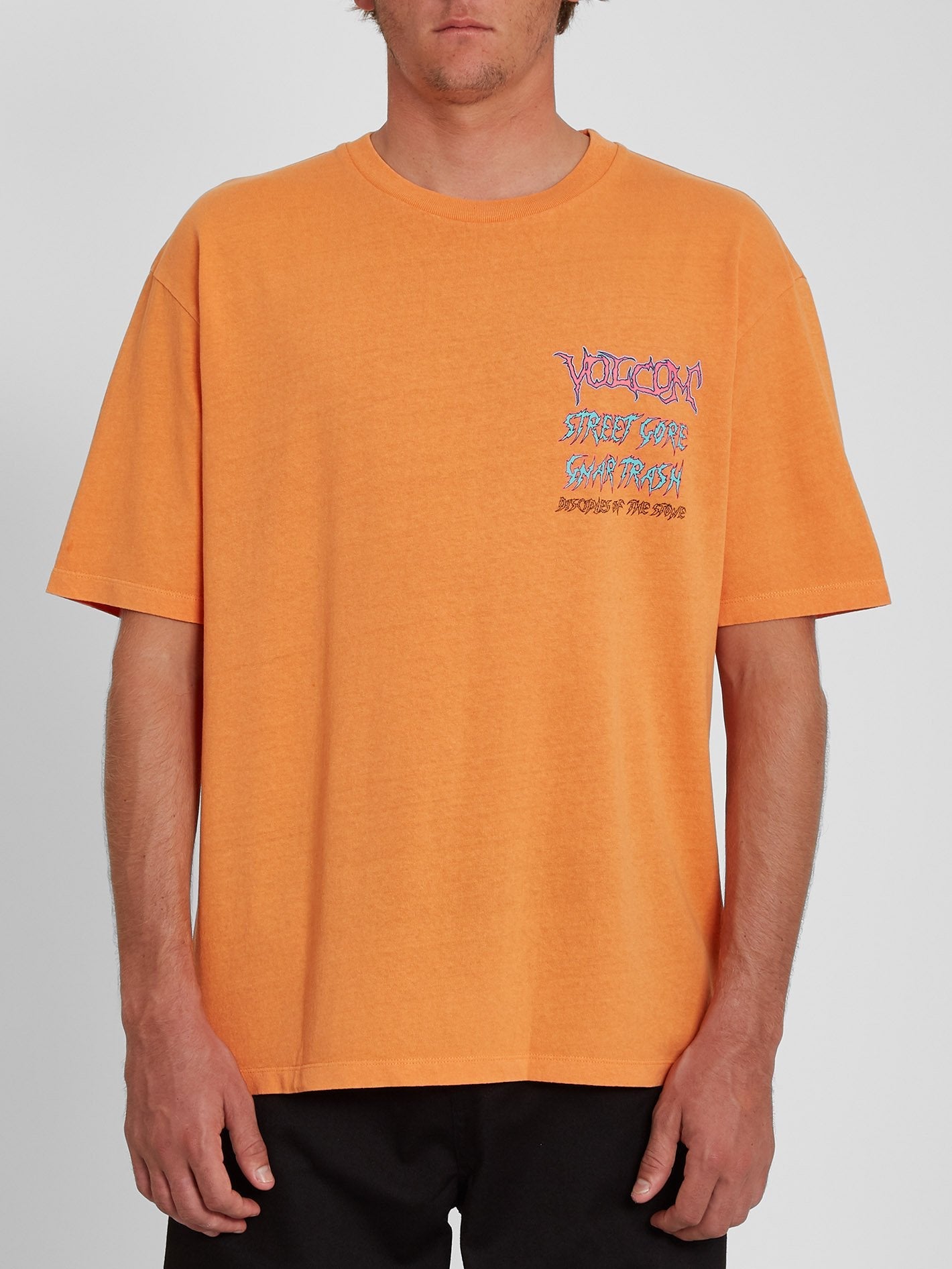 Spacegoolz T-shirt - BRIGHT MARIGOLD