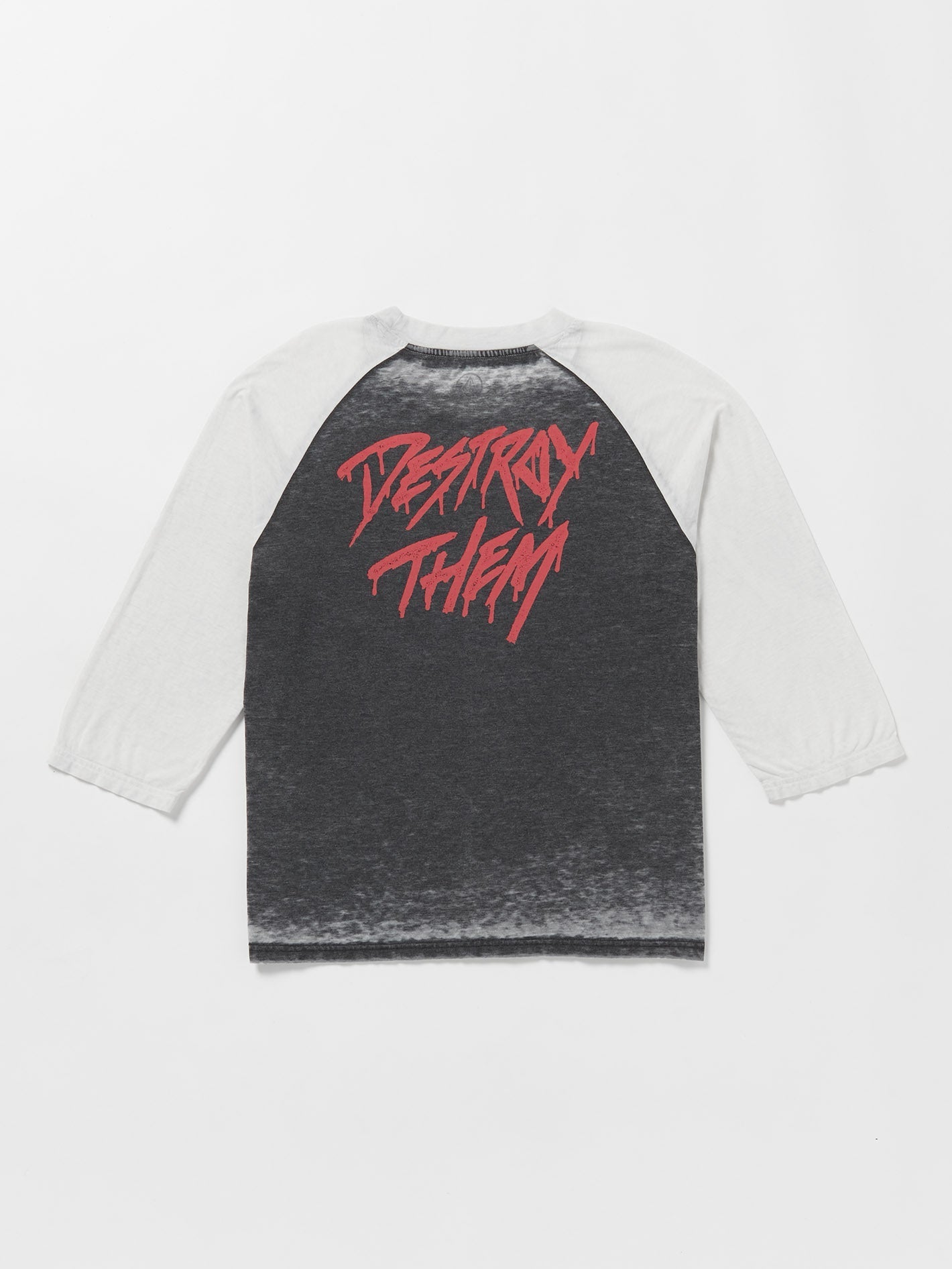 Skate Vitals Collin P Raglan T-shirt - BLACK