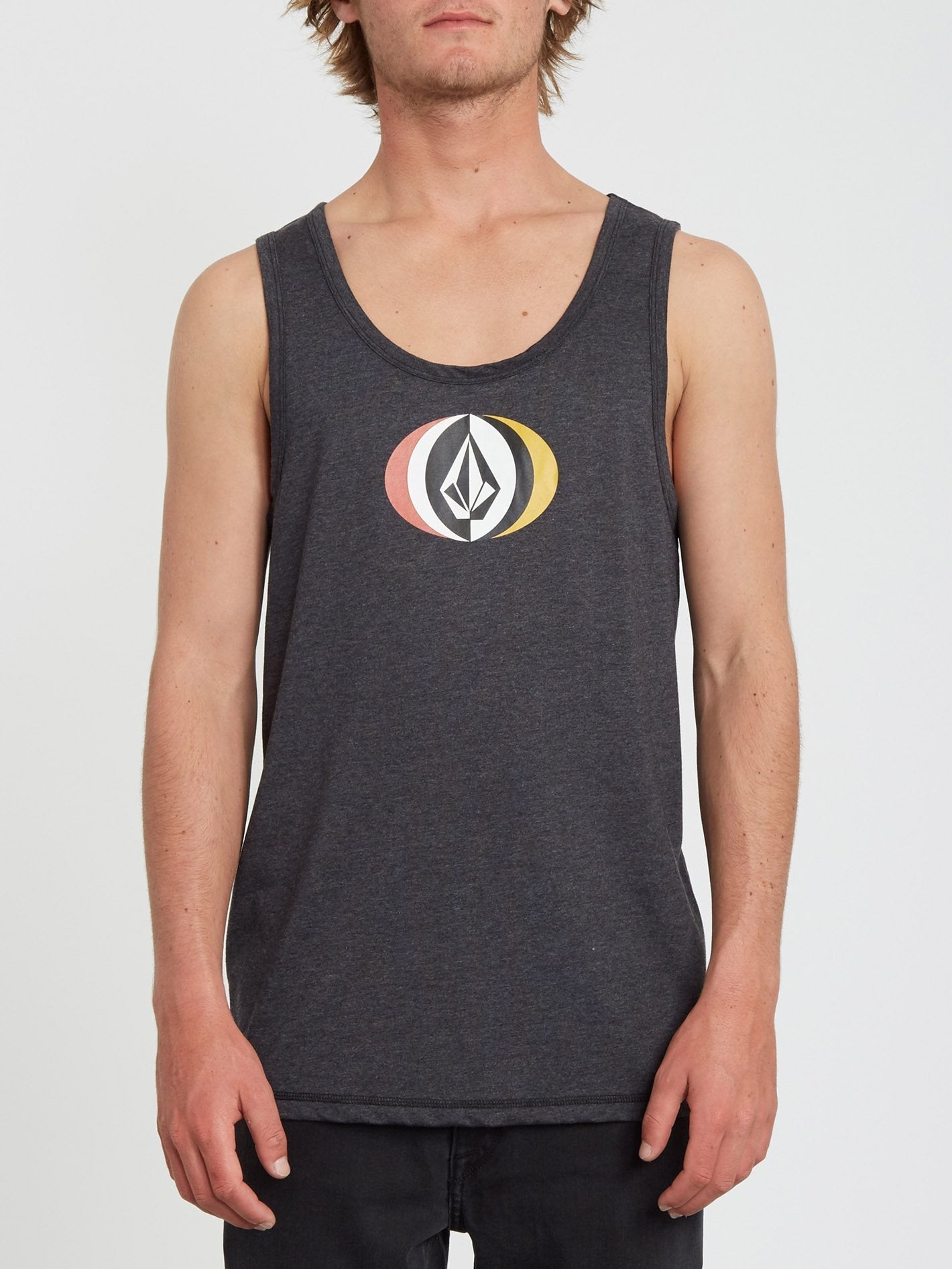 Vast Heather Tank - Heather Black