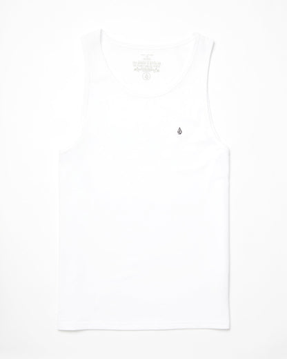 Stone Blanks Tank Top - WHITE