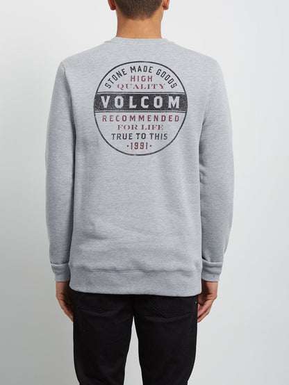 Supply Stone Crew Sweatshirt - Grey