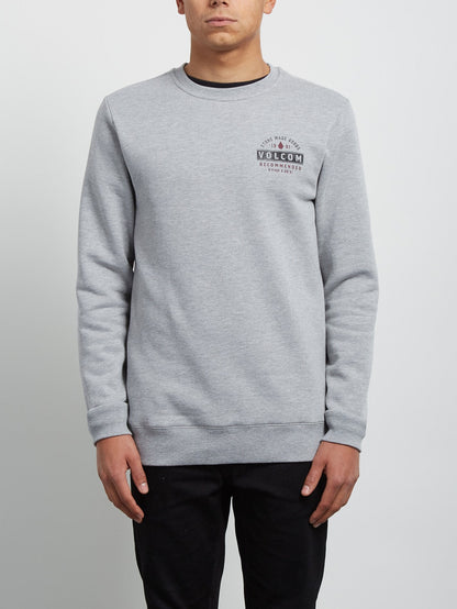Supply Stone Crew Sweatshirt - Grey