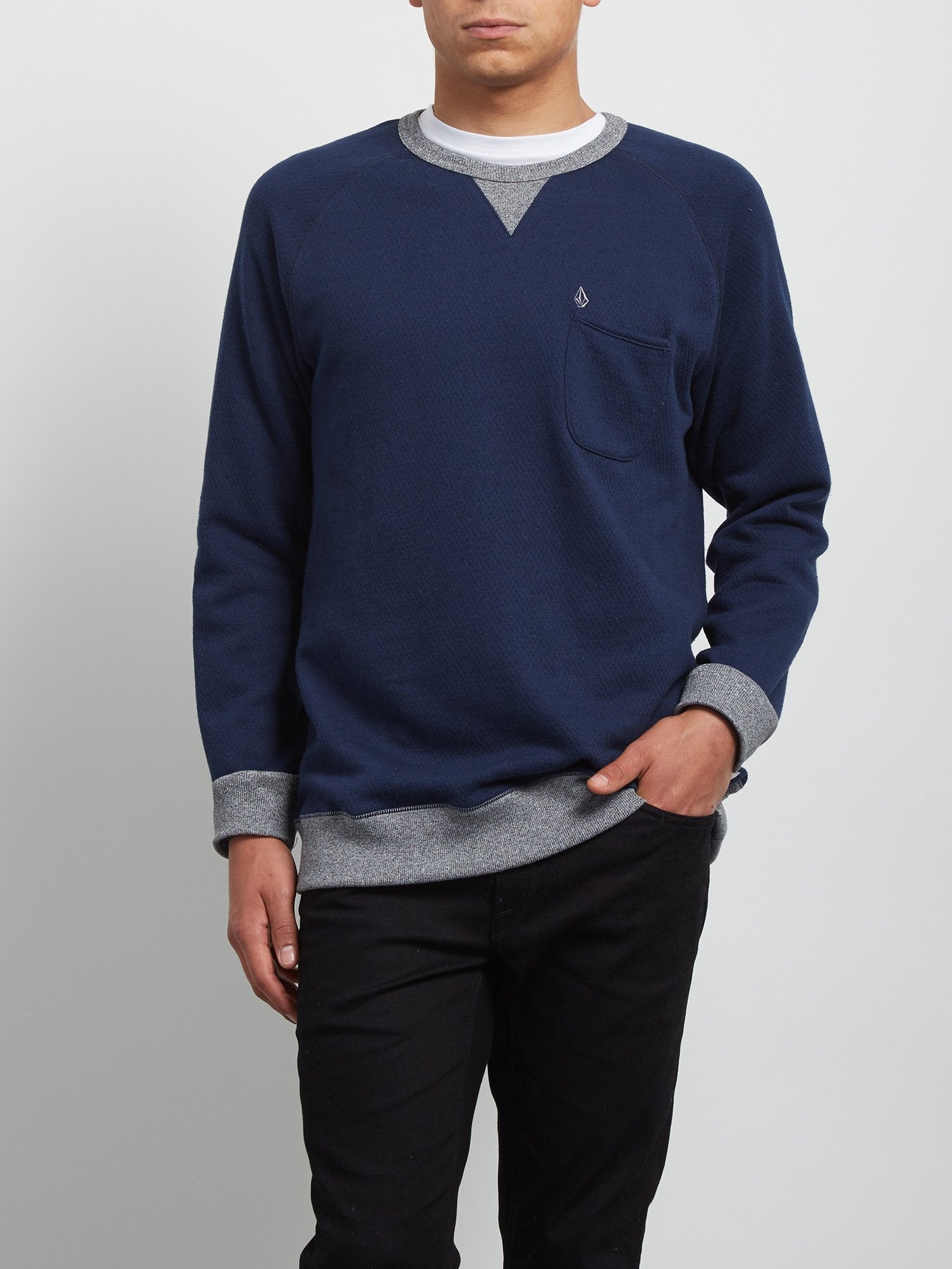 Shelden Crew Sweatshirt - Indigo