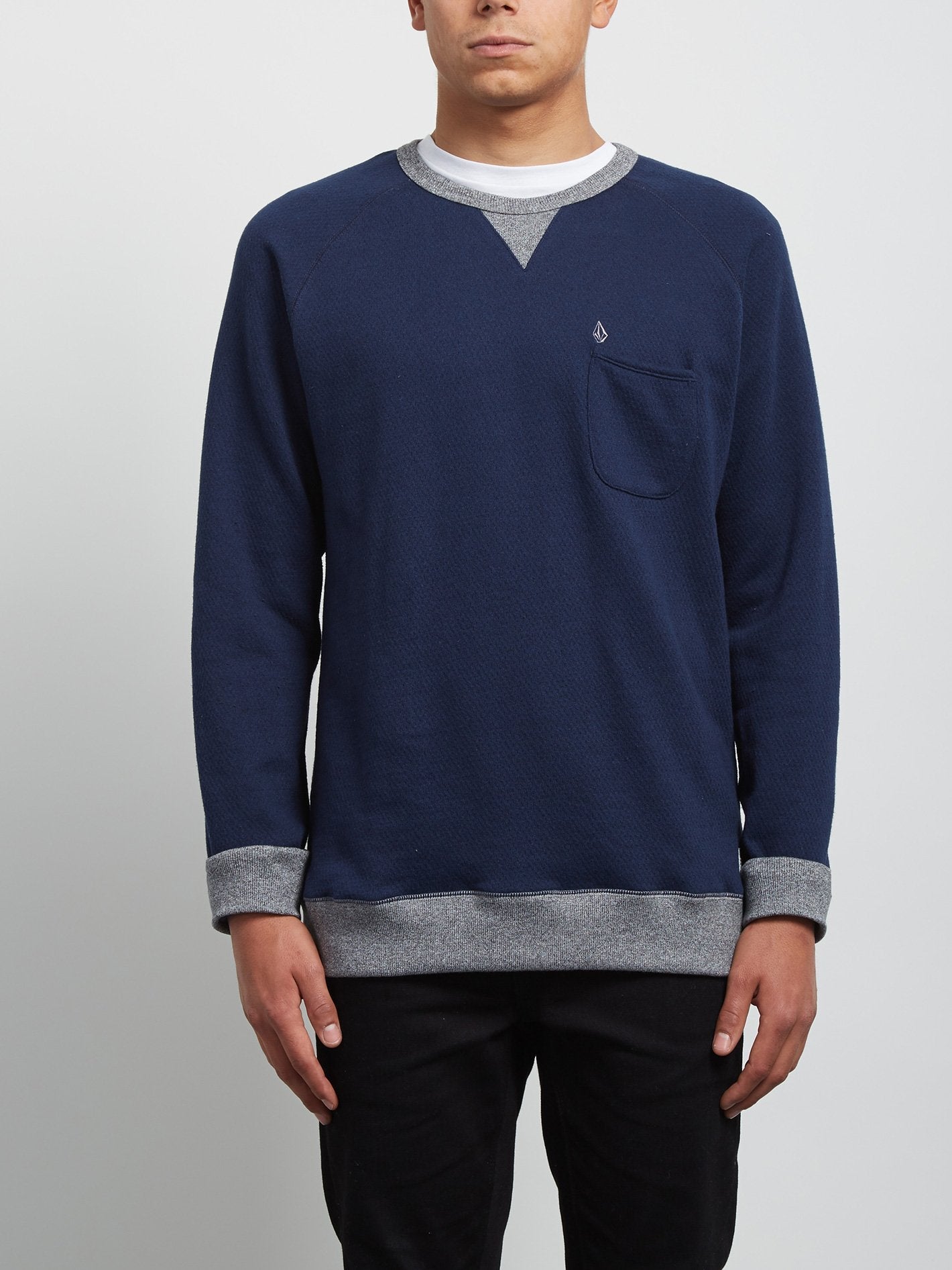 Shelden Crew Sweatshirt - Indigo