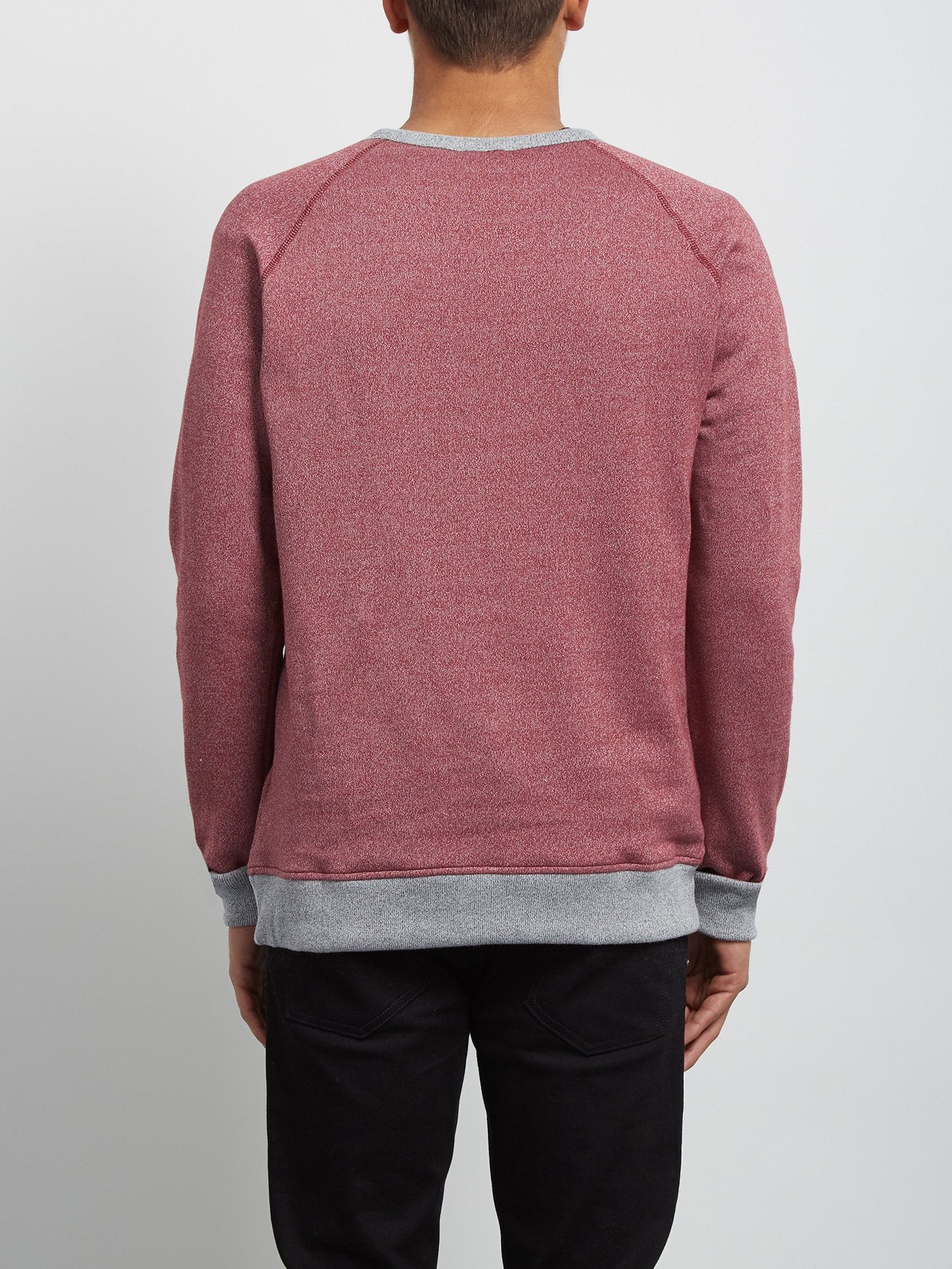 Homack Crew Sweatshirt - Crimson