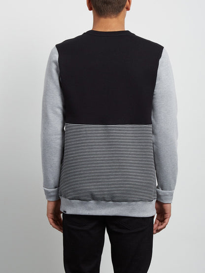 Threezy Crew Sweatshirt - Heather Grey