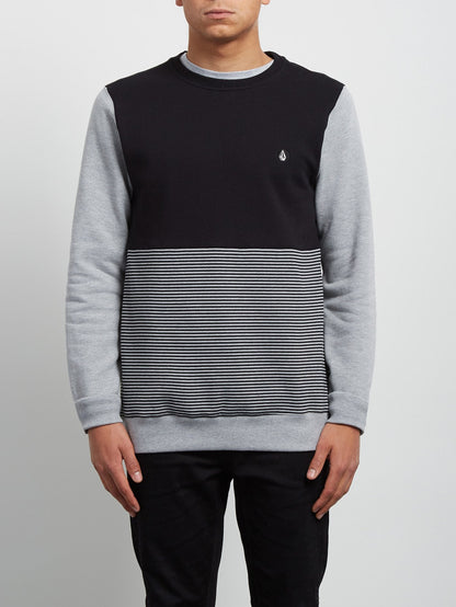 Threezy Crew Sweatshirt - Heather Grey