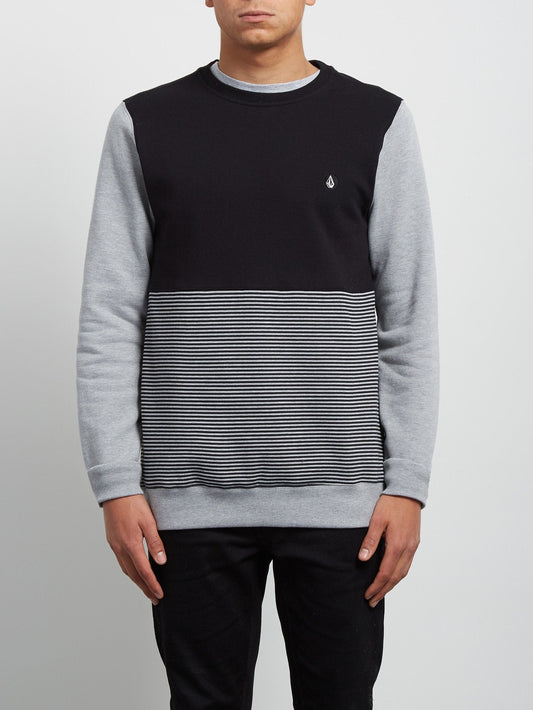 Threezy Crew Sweatshirt - Heather Grey